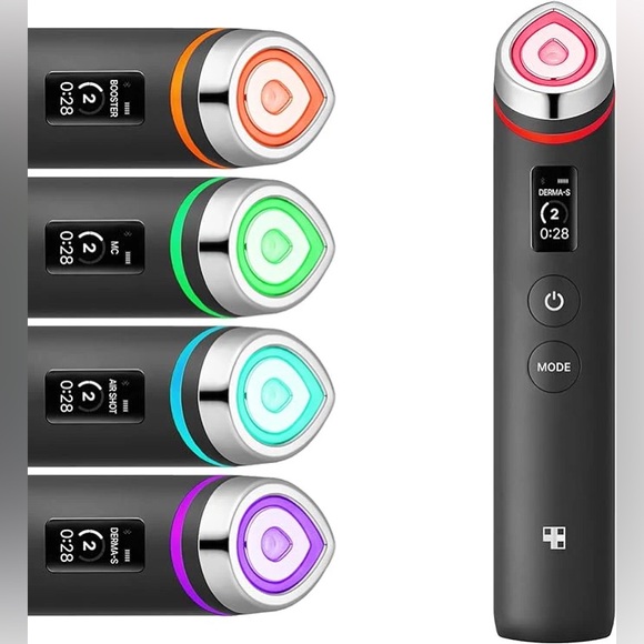 Medicube Age R Booster Pro 
Limited Edition Pink
6 in 1 Korean Glass Glow Device - Picture 8 of 8